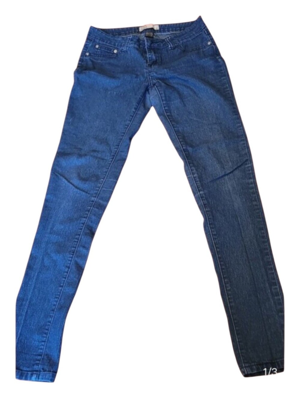 🥳5/$25!🥳 Slim Fit Women's Skinny Jeans in Dark Blue Stretch Denim